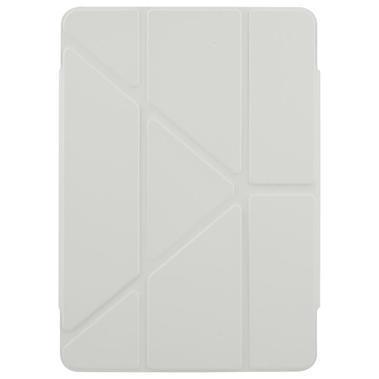 For iPad Air 2 / 1 / 9.7 2018 / 2017 Magnetic Detachable Dual-Clasp Acrylic Deformation Leather Tablet Case