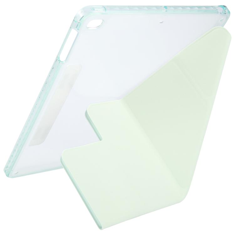 For iPad Air 2 / 1 / 9.7 2018 / 2017 Magnetic Detachable Dual-Clasp Acrylic Deformation Leather Tablet Case