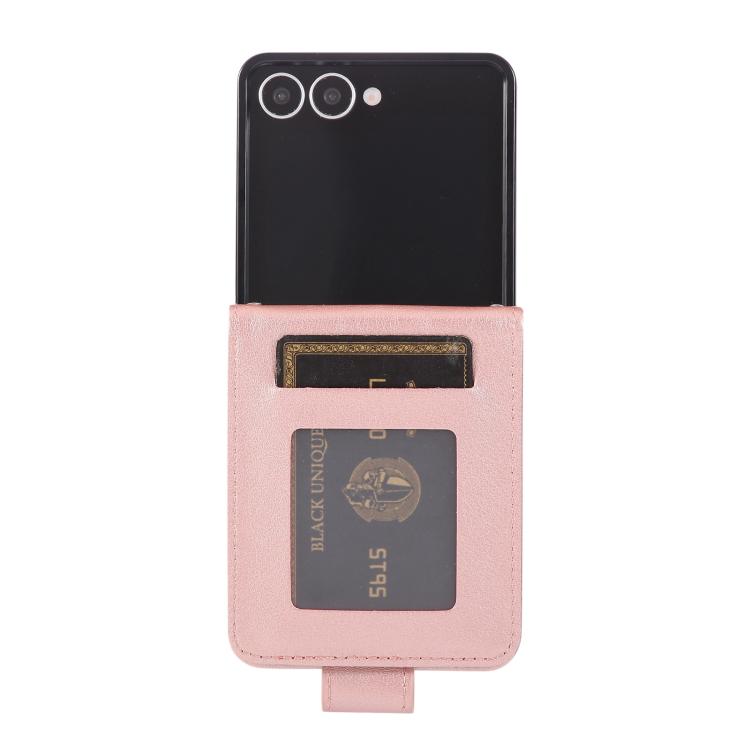 For Samsung Galaxy Z Flip7 5G 3-Card Slots Multifunctional Leather Phone Case