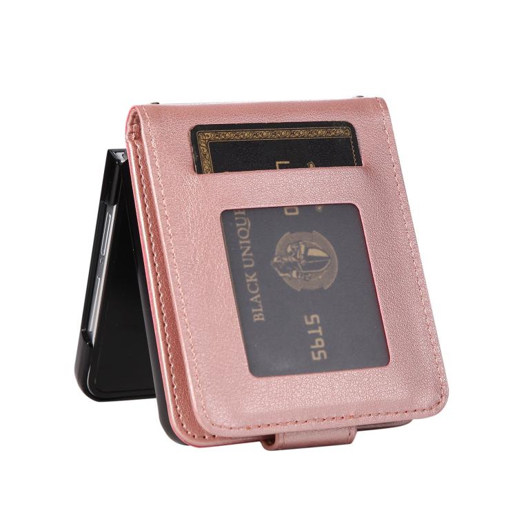 For Samsung Galaxy Z Flip7 5G 3-Card Slots Multifunctional Leather Phone Case