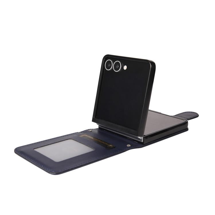 For Samsung Galaxy Z Flip7 5G 3-Card Slots Multifunctional Leather Phone Case