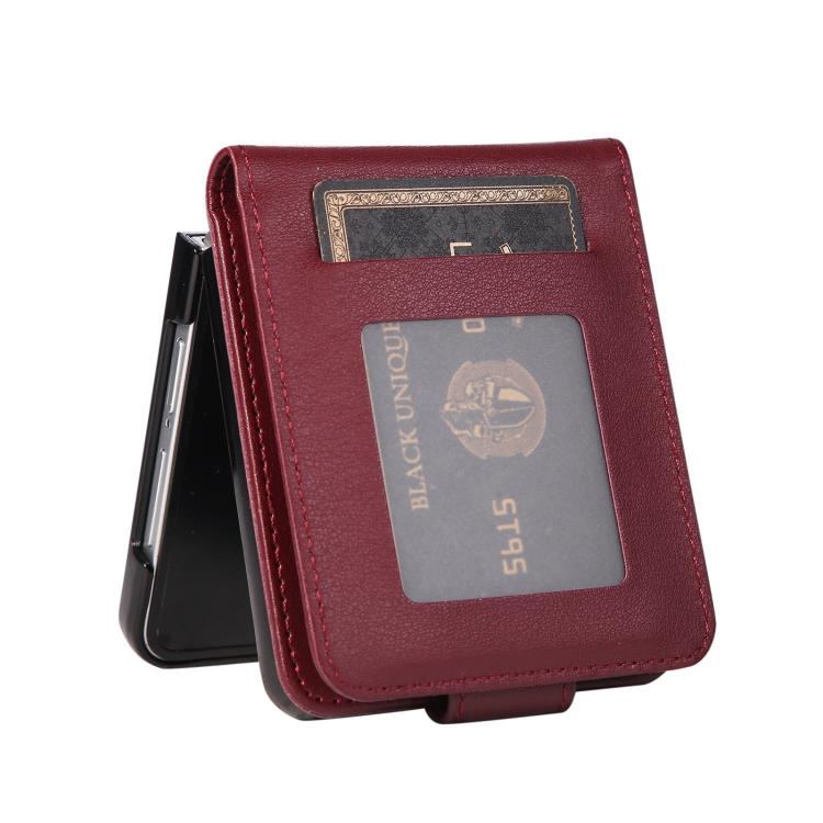 For Samsung Galaxy Z Flip7 5G 3-Card Slots Multifunctional Leather Phone Case