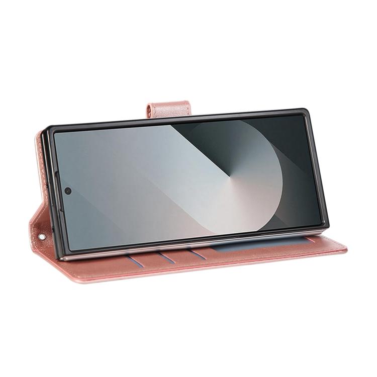 For Samsung Galaxy Z Fold7 5G 3-Card Slots Multifunctional Leather Phone Case