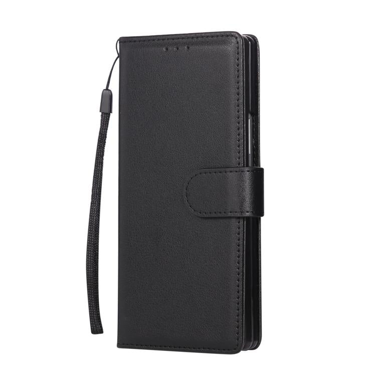For Samsung Galaxy Z Fold7 5G 3-Card Slots Multifunctional Leather Phone Case