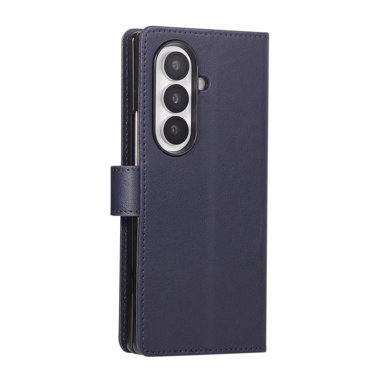 For Samsung Galaxy Z Fold7 5G 3-Card Slots Multifunctional Leather Phone Case