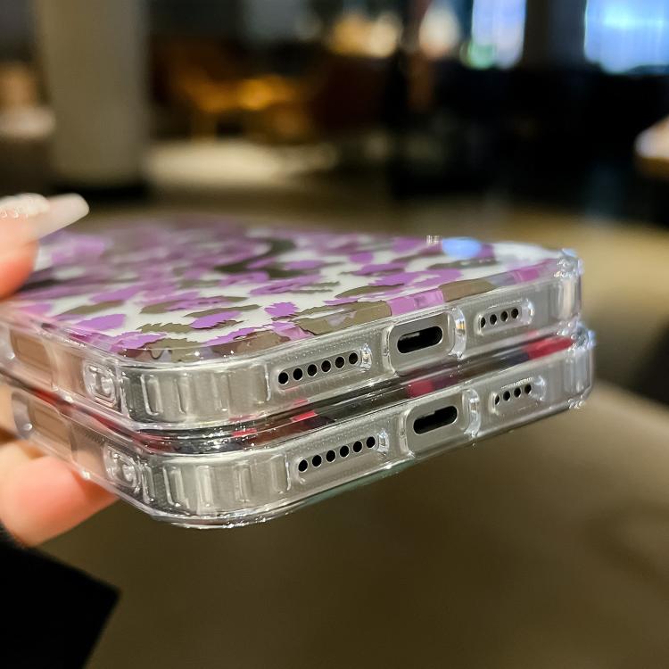 For iPhone 13 Pro Leopard MagSafe Dual-side Laminating IMD Phone Case