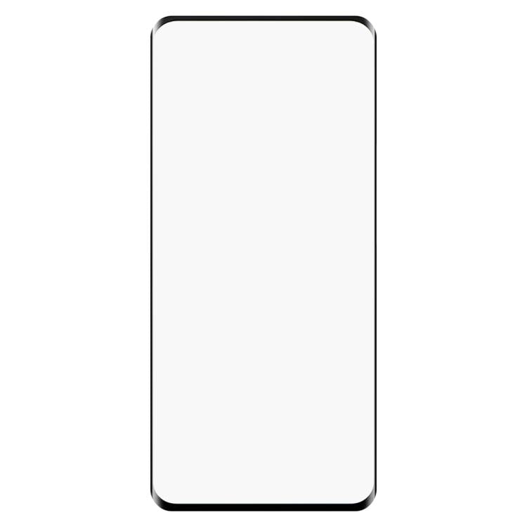 For Honor X50 Full Glue 9H HD 3D Curved Edge Tempered Glass Film - Black