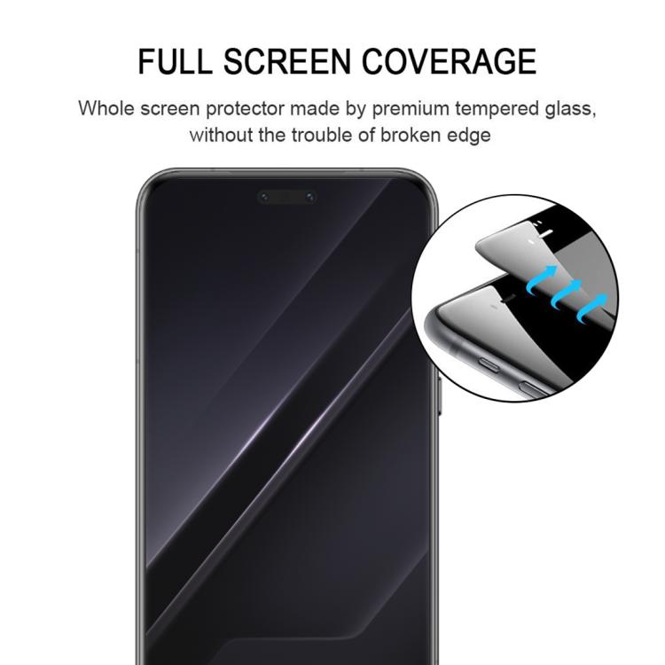 For Honor Magic7 RSR Porsche Design 25pcs Full Glue 9H HD 3D Curved Edge Tempered Glass Film - Black