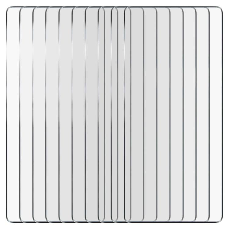 For Honor X40 25pcs Full Glue 9H HD 3D Curved Edge Tempered Glass Film - Black