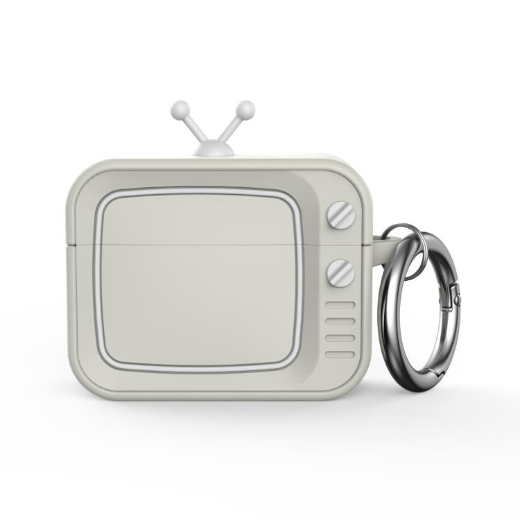 For AirPods Pro 2 Retro TV Bluetooth Earphone Silicone Protective Case