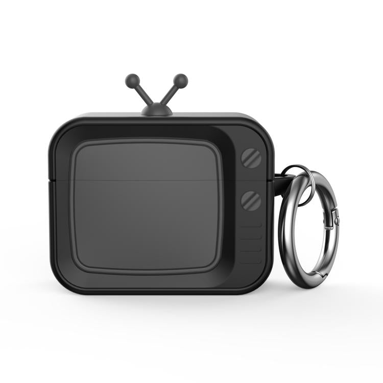For AirPods Pro 2 Retro TV Bluetooth Earphone Silicone Protective Case