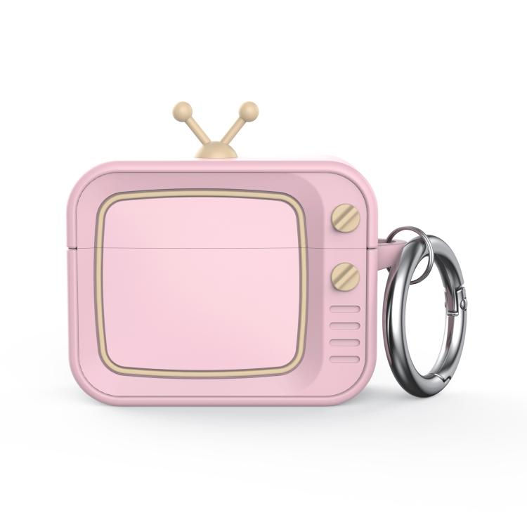 For AirPods Pro 2 Retro TV Bluetooth Earphone Silicone Protective Case
