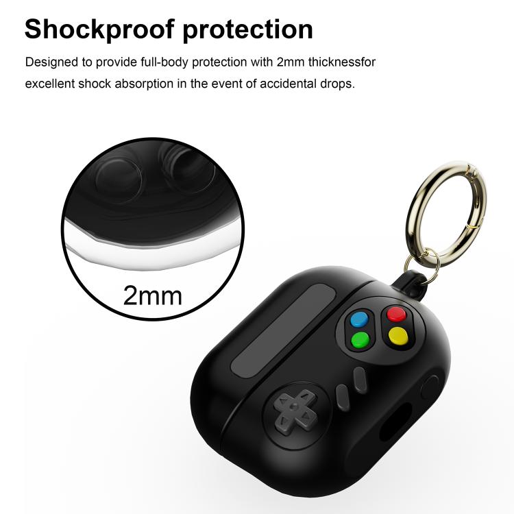 For Samsung Galaxy Buds3 / Buds3 Pro Retro Game Console Style Earphone Silicone Protective Case