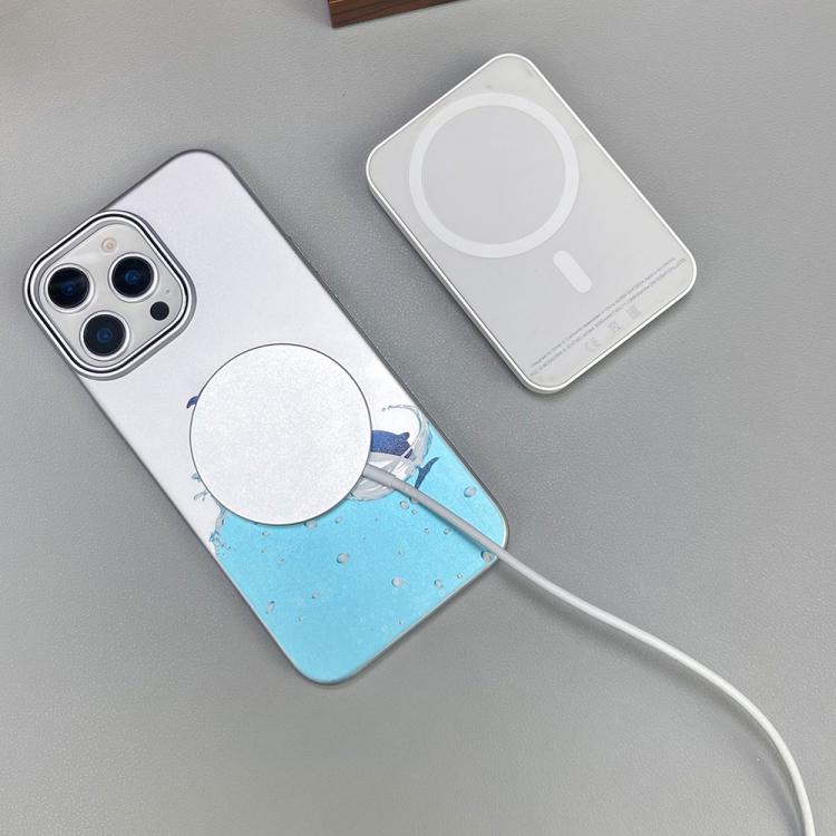 For iPhone 15 Pro Max Ultra-thin Skin Feel MagSafe Magnetic PC Phone Case