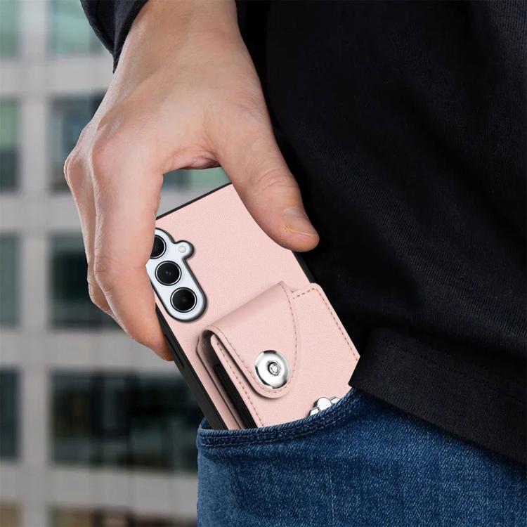 For Samsung Galaxy A26 5G Organ Card Bag Ring Holder Phone Case