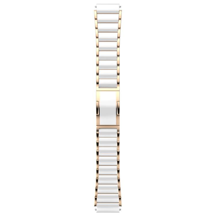 18mm Ceramic Quick Release Folding Buckle Stainless Steel Watch Band