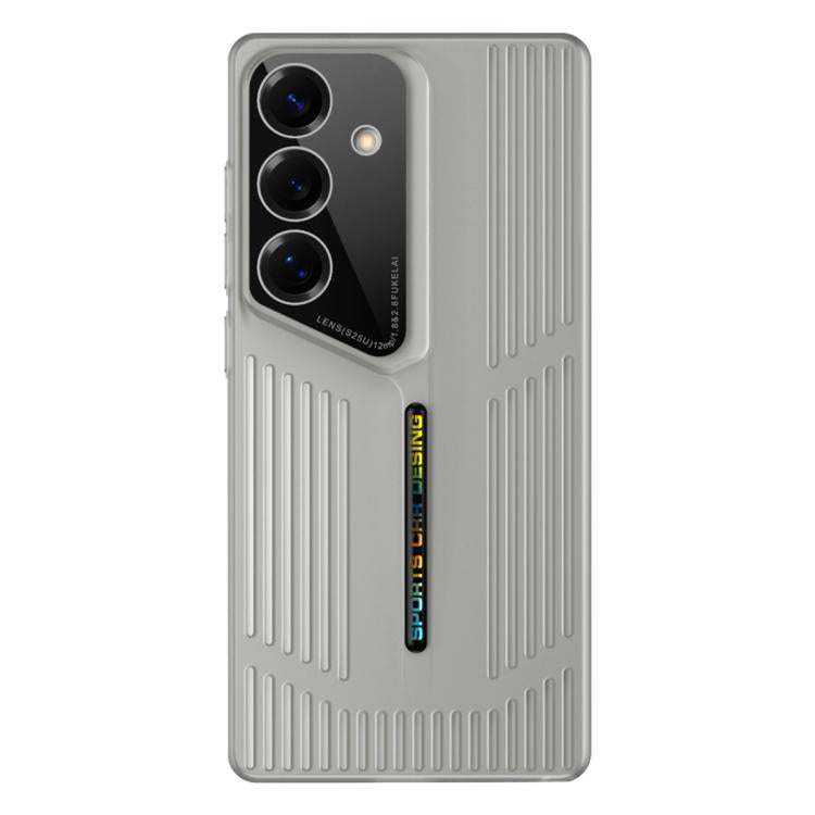 For Samsung Galaxy S25+ 5G Cooling Frosted Translucent Hollow Heat Dissipation Phone Case
