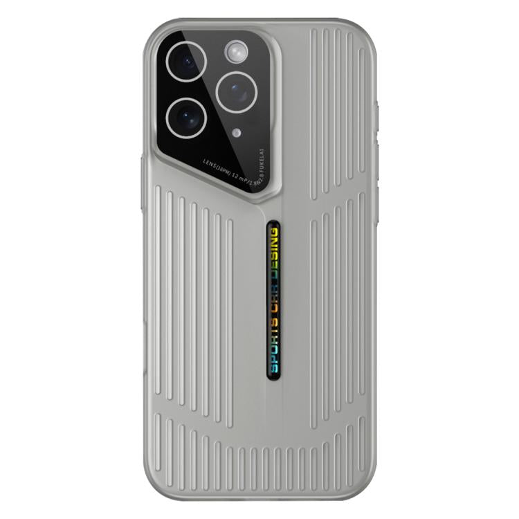 For iPhone 11 Pro Max Cooling Frosted Translucent Hollow Heat Dissipation Phone Case