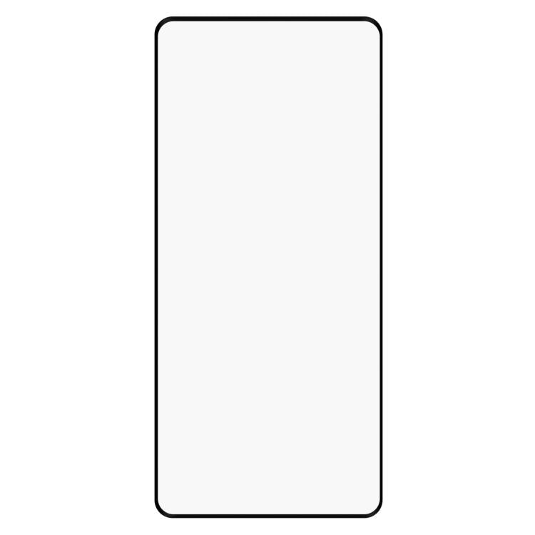 For Lava Blaze Curve Full Glue 9H HD 3D Curved Edge Tempered Glass Film - Black