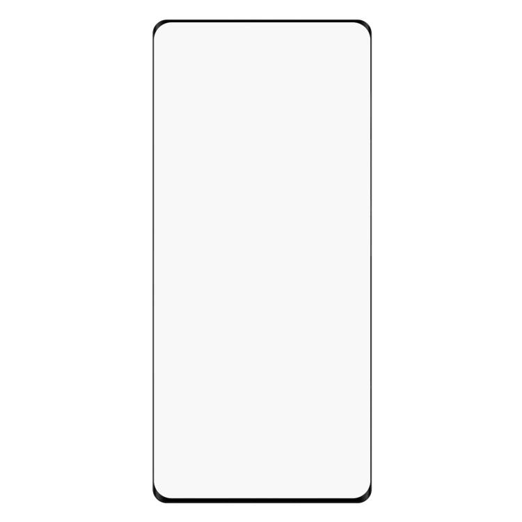 For Lava Blaze X Full Glue 9H HD 3D Curved Edge Tempered Glass Film - Black