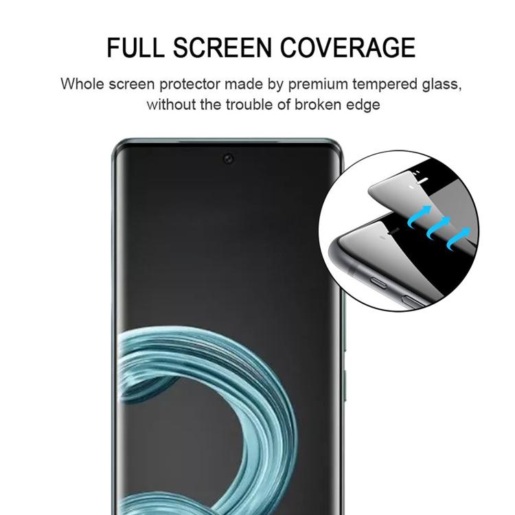 For Lava Agni 2 25pcs Full Glue 9H HD 3D Curved Edge Tempered Glass Film - Black