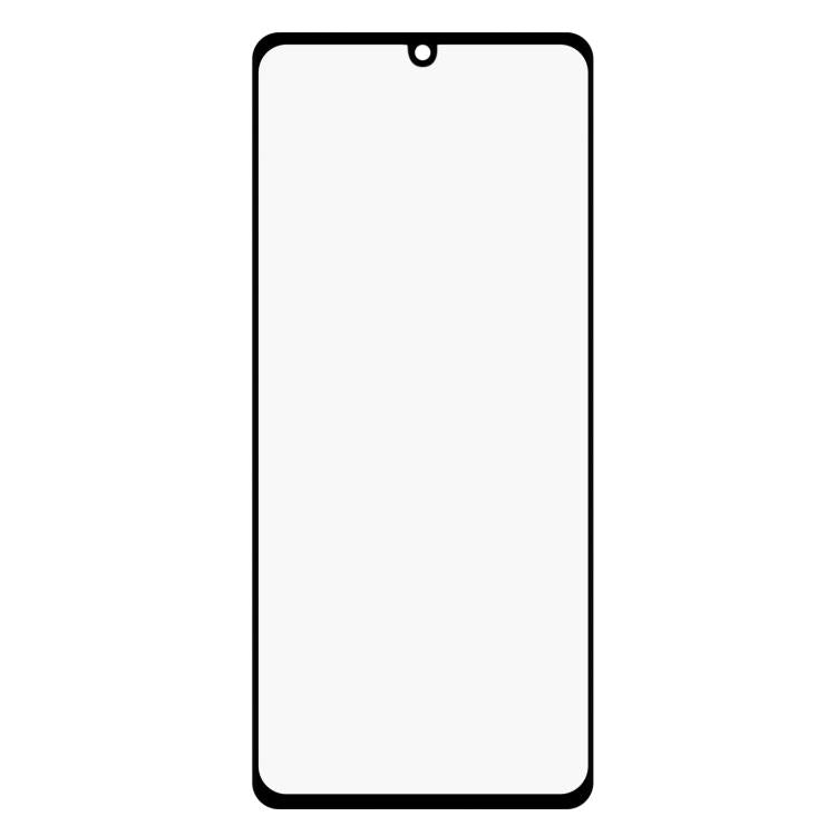 For LG G9 Full Glue 9H HD 3D Curved Edge Tempered Glass Film - Black