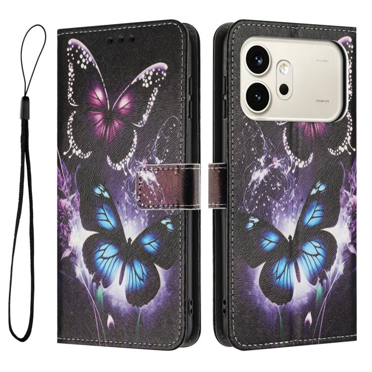 For Honor 600 / 600 Pro Global Color Drawing Pattern Leather Phone Case