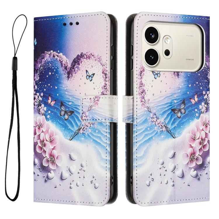 For Honor 600 / 600 Pro Global Color Drawing Pattern Leather Phone Case