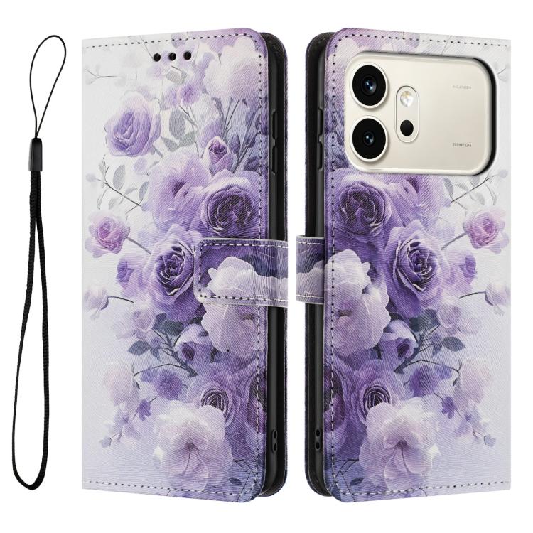For Honor 600 / 600 Pro Global Color Drawing Pattern Leather Phone Case
