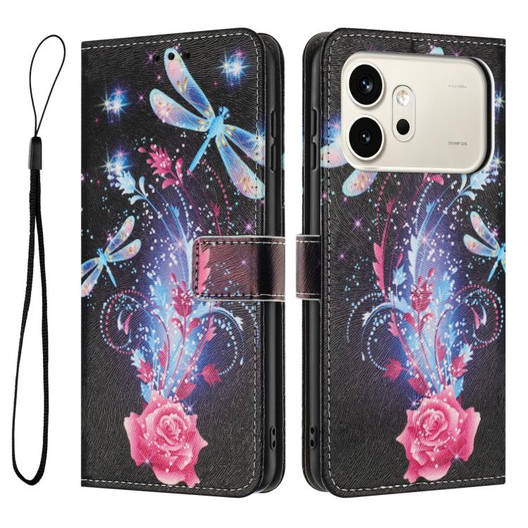 For Honor 600 / 600 Pro Global Color Drawing Pattern Leather Phone Case