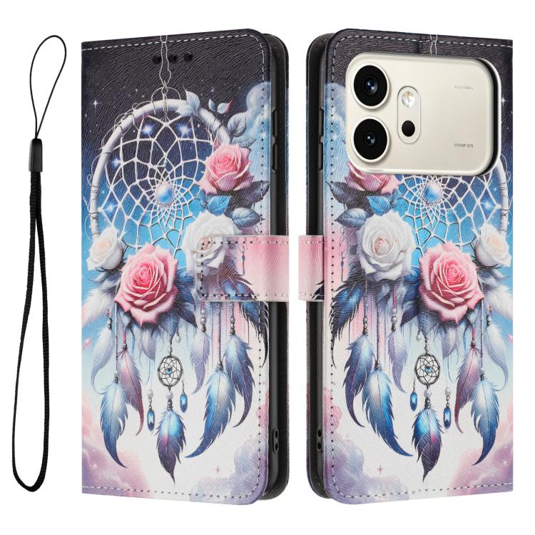 For Honor 600 / 600 Pro Global Color Drawing Pattern Leather Phone Case