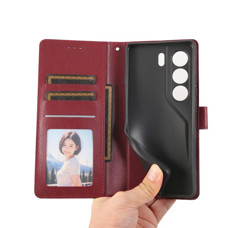 For Tecno Camon 40 4G 3-Card Slots Multifunctional Leather Phone Case