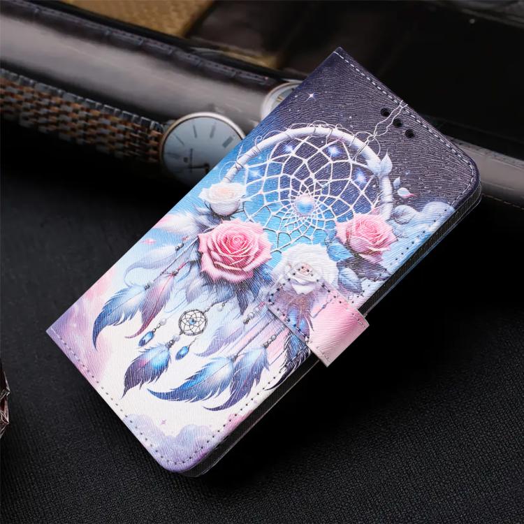 For Motorola Moto G56 5G Color Drawing Pattern Leather Phone Case