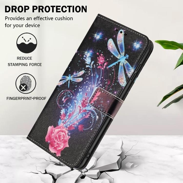For Samsung Galaxy S25 Edge 5G Color Drawing Pattern Leather Phone Case