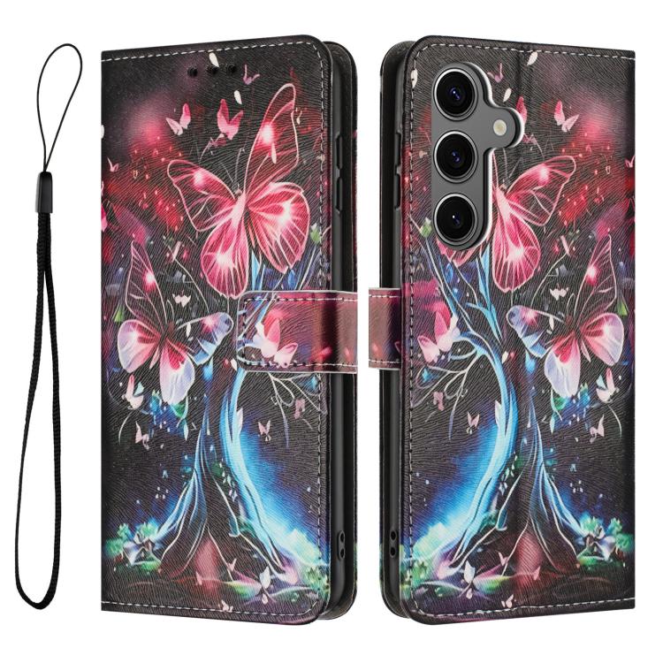 For Samsung Galaxy S26 5G Color Drawing Pattern Leather Phone Case