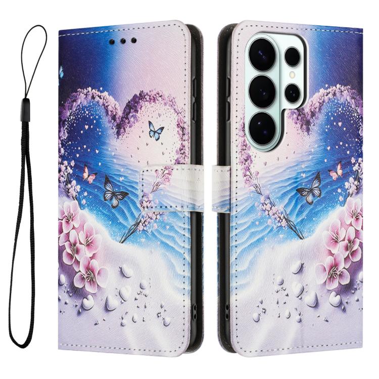 For Samsung Galaxy S26 Ultra 5G Color Drawing Pattern Leather Phone Case