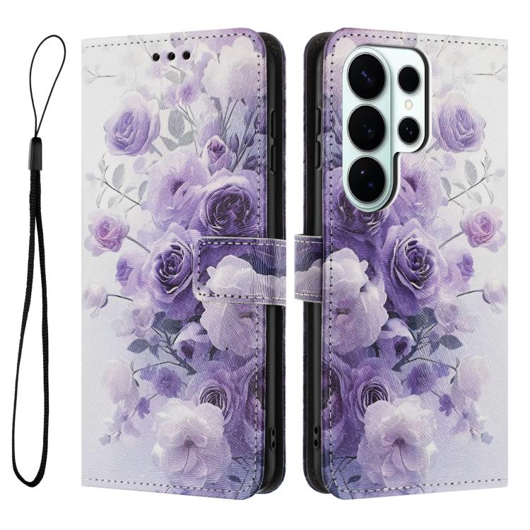 For Samsung Galaxy S26 Ultra 5G Color Drawing Pattern Leather Phone Case