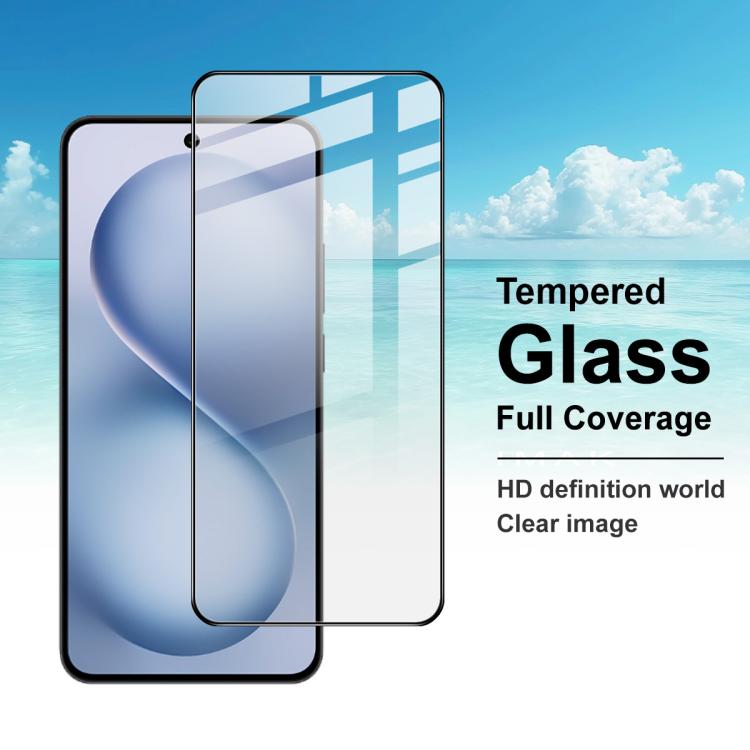 For OPPO Reno14 Global imak Pro+ Series Full Coverage Tempered Glass Film , Support Fingerprint Unlocking