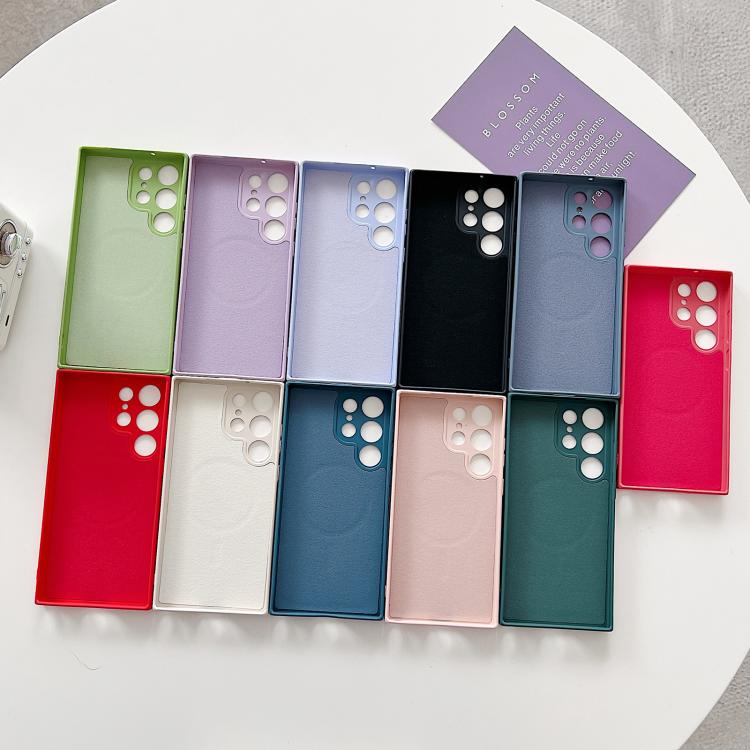 For Xiaomi 13 Pro Solid Color Liquid Silicone MagSafe Magnetic Phone Case