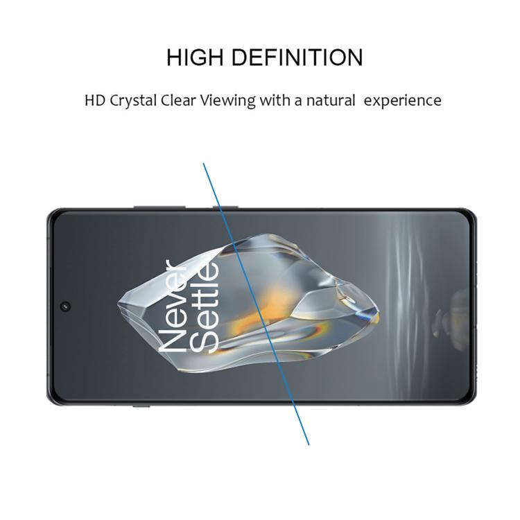 For OnePlus Ace 3 25pcs Full Glue 9H HD 3D Curved Edge Tempered Glass Film - Black