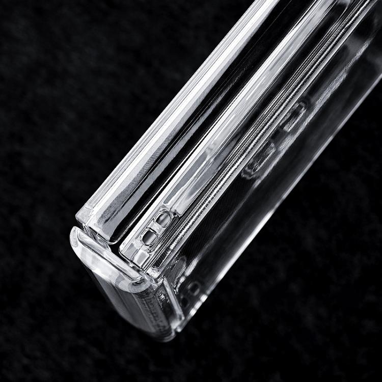 For Samsung Galaxy Z Flip7 5G Transparent PC Axis Shockproof Phone Case