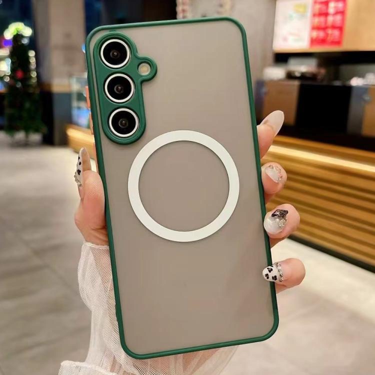 For Samsung Galaxy A55 5G Hawkeye Skin Feel MagSafe Phone Case