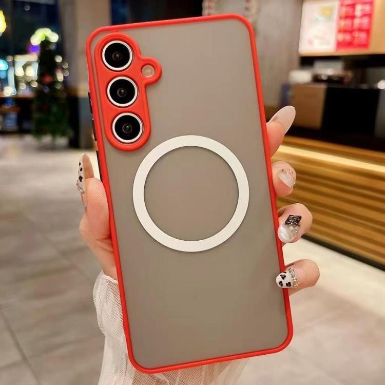 For Samsung Galaxy A37 5G Hawkeye Skin Feel MagSafe Phone Case
