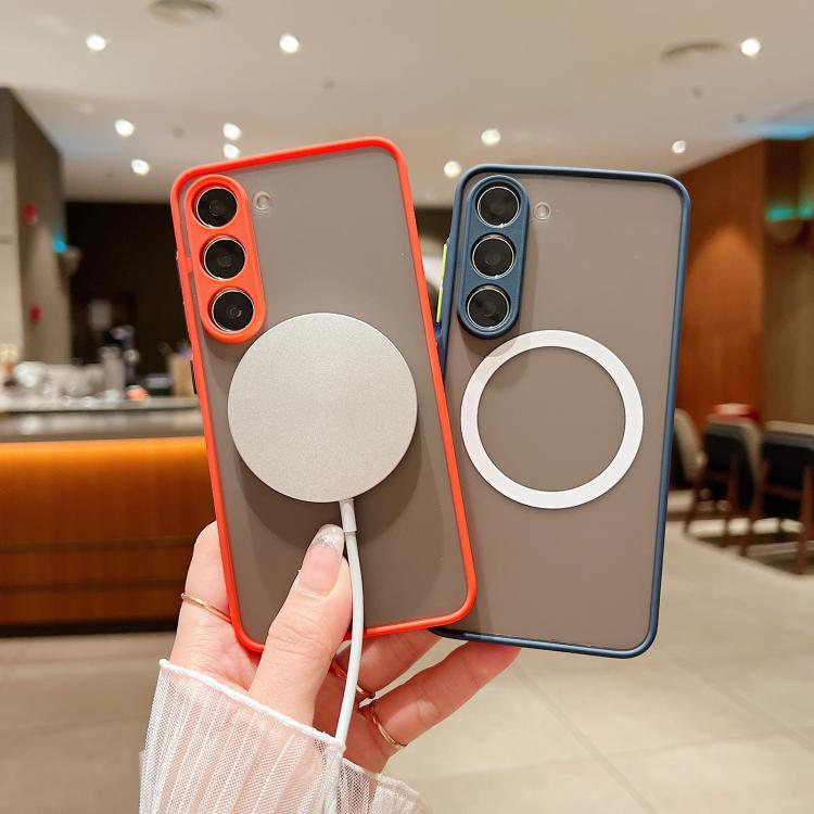 For Samsung Galaxy A06 4G / 5G Hawkeye Skin Feel MagSafe Phone Case