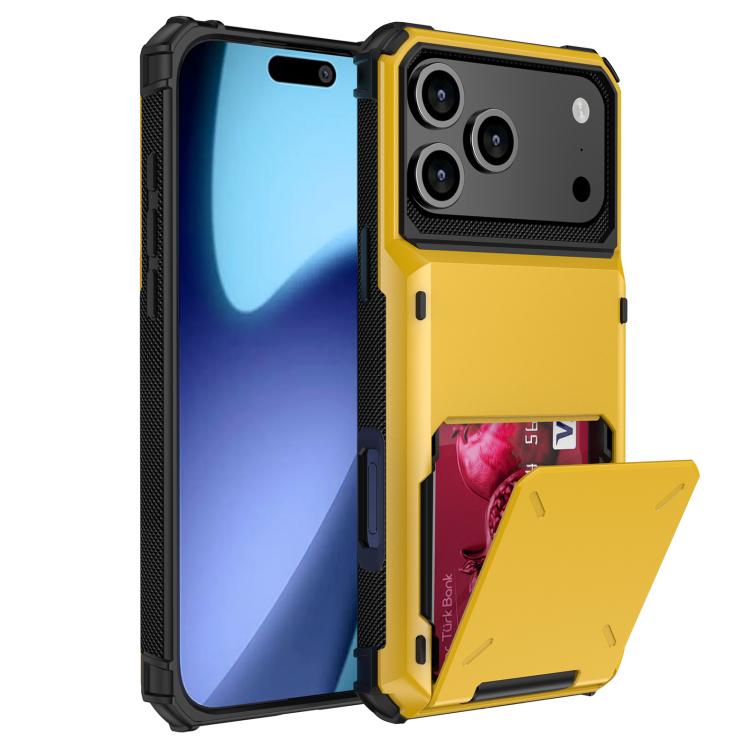 For iPhone 17 Pro Scratch-Resistant Shockproof Heavy Duty Rugged Armor Phone Case