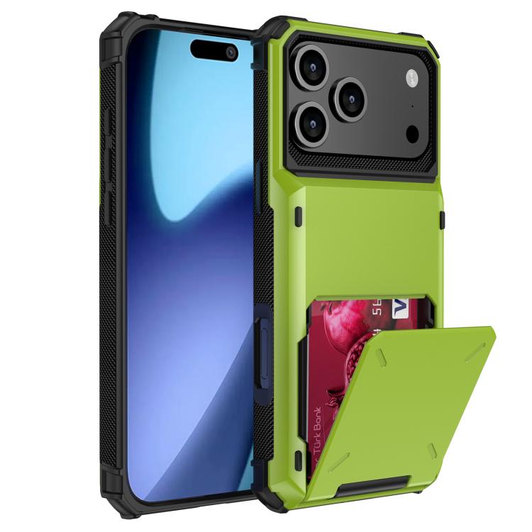 For iPhone 17 Pro Scratch-Resistant Shockproof Heavy Duty Rugged Armor Phone Case