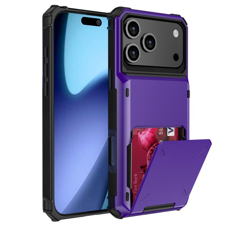 For iPhone 17 Pro Scratch-Resistant Shockproof Heavy Duty Rugged Armor Phone Case