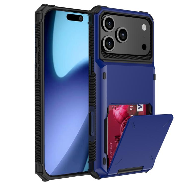 For iPhone 17 Pro Scratch-Resistant Shockproof Heavy Duty Rugged Armor Phone Case