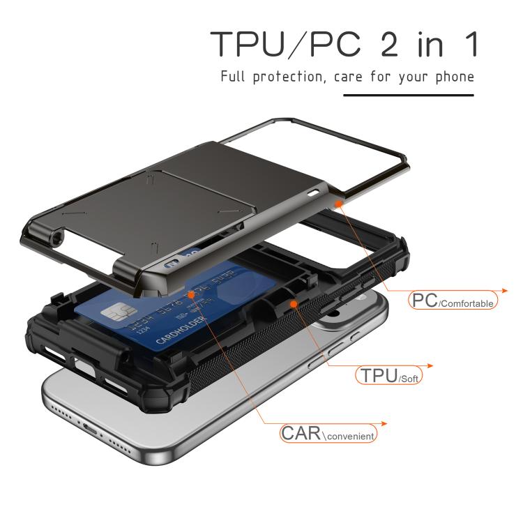 For iPhone 17 Pro Scratch-Resistant Shockproof Heavy Duty Rugged Armor Phone Case