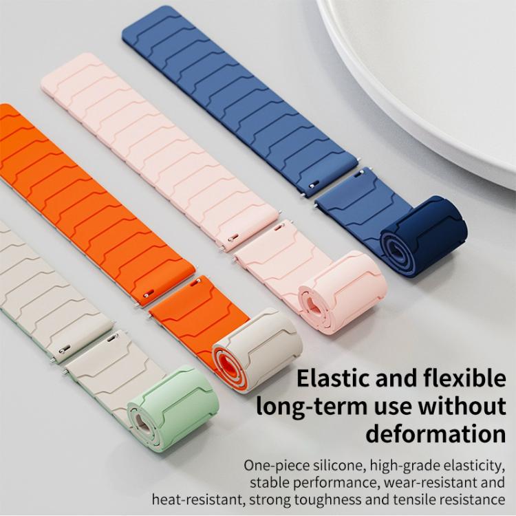 For Fitbit Versa 4 / 3 / Sense 2 / Sense xDfind Magnetic Silicone Watch Band